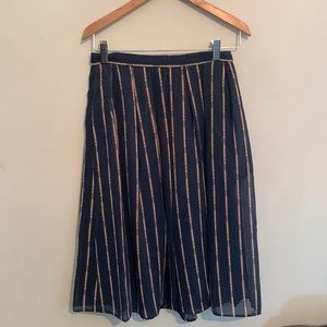 Alexandria pleated skirt
